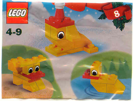LEGO 4524-9 Advent Calendar 2002, Creator (Day  8) - Frog with Hat