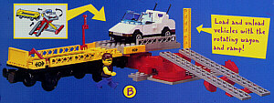 LEGO 4544 Car Transport Wagon with Car