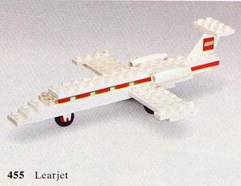 LEGO 455 Learjet (Lear Jet)