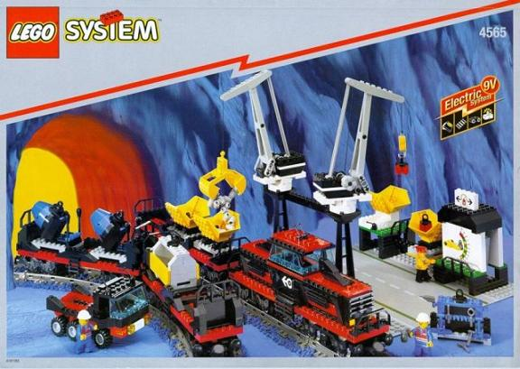 LEGO 4565 Freight and Crane Railway