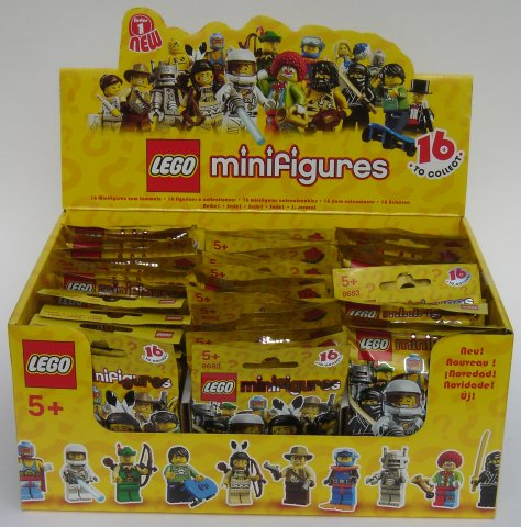 LEGO 4570178 Minifigure, Series 1 (Box of 60)