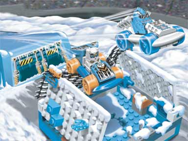 LEGO 4579 Ice Ramp Racers