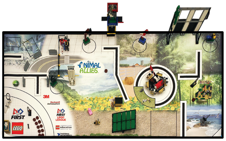 LEGO 45802 FIRST LEGO League (FLL) Challenge 2016 - Animal Allies