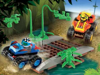 LEGO 4595 Zero Tornado & Hot Rock