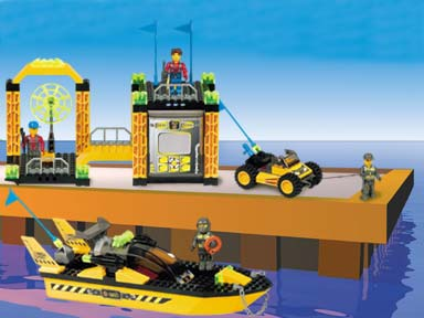LEGO 4610 Aqua Res-Q Super Station