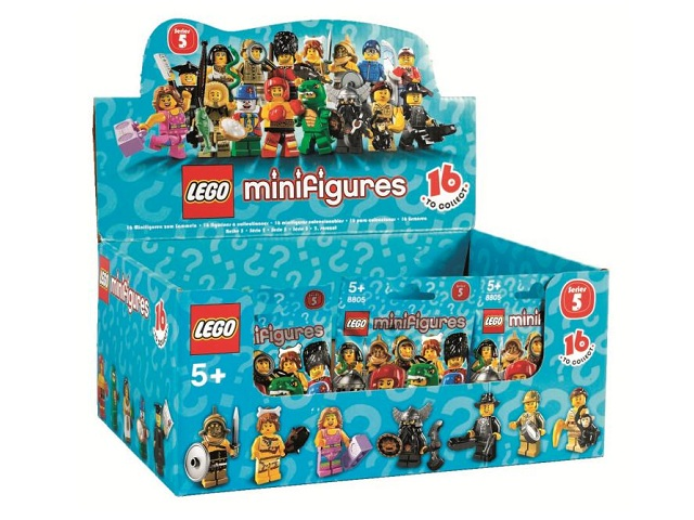 LEGO 4614607 Minifigure, Series 5 (Box of 60)