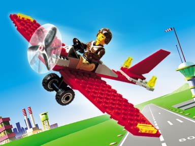 LEGO 4615 Red Recon Flyer