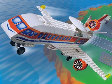 LEGO 4619 A.I.R. Patrol Jet