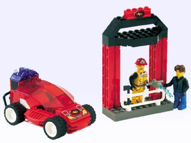 LEGO 4621 Jack Stone Red Flash Station