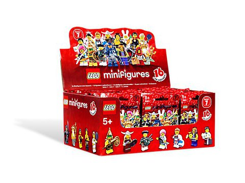 LEGO 4648578 Minifigure, Series 7 (Box of 60)