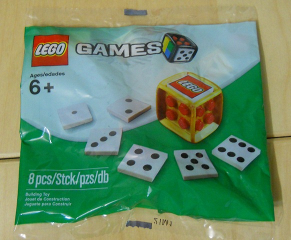 LEGO 4648939 Gold Die polybag