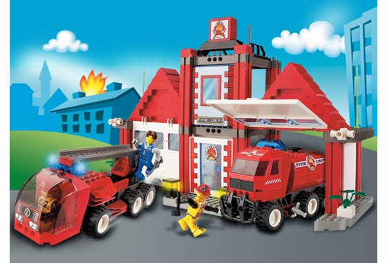 LEGO 4657 Fire Squad HQ
