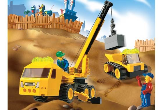 LEGO 4668 Outrigger Construction Crane