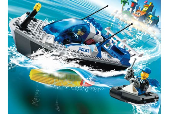 LEGO 4669 Turbo-charged Police Boat
