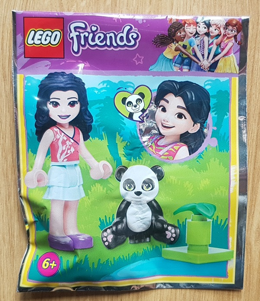 LEGO 472102 Emma with Baby Panda foil pack