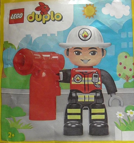 LEGO 472302 Firefighter paper bag