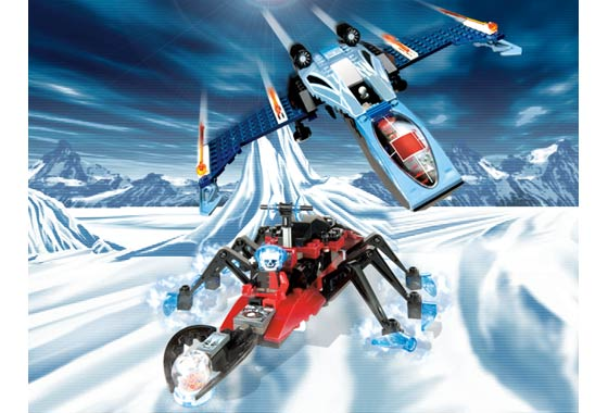 LEGO 4745 Blue Eagle vs. Snow Crawler