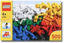 LEGO 4780 Box of 500 Bricks