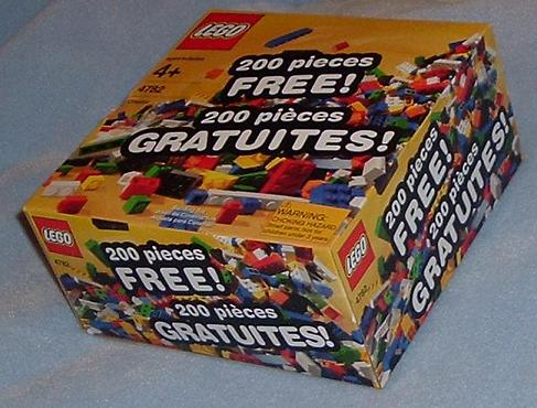 LEGO 4782 Creator 200 Piece Box of Bricks (Toys "R" Us Exclusive)