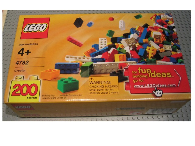 LEGO 4782-2 Creator 200 Piece Box of Bricks