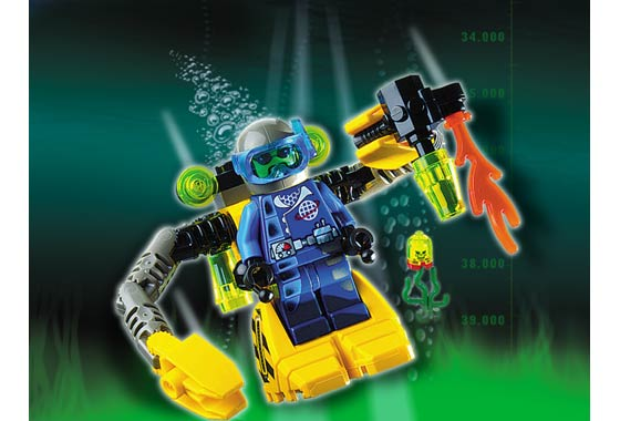 LEGO 4790 Alpha Team Deep Sea Robot Diver
