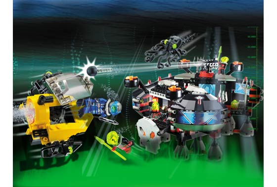 LEGO 4795 Ogel Underwater Base and AT Sub