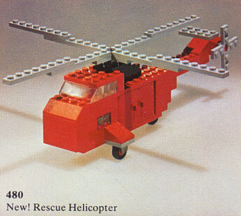 LEGO 480 Rescue Helicopter