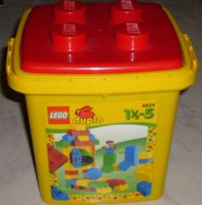 LEGO 4824 Duplo Bucket, Medium