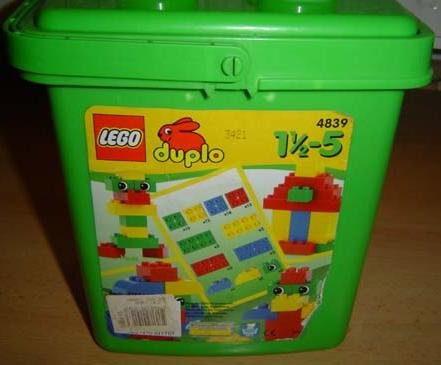 LEGO 4839 Duplo Bucket