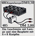 LEGO 485-2 Lighting Brick (System)