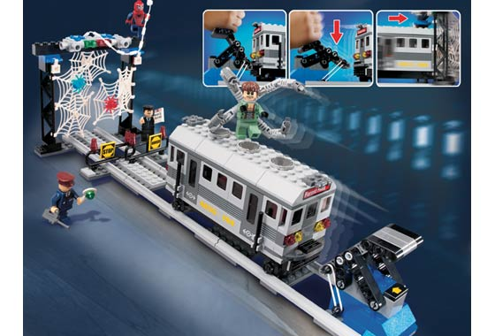 LEGO 4855 Spider-Man's Train Rescue