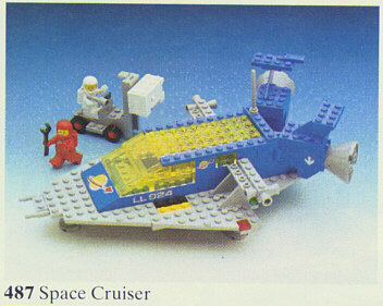 LEGO 487 Space Cruiser