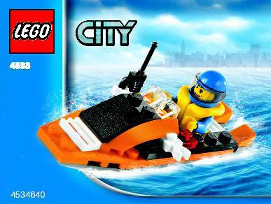 LEGO 4898 Coast Guard Boat polybag