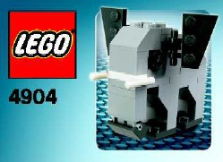 LEGO 4904 Elephant - Life Cereal Promotional polybag