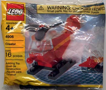 LEGO 4906 Helicopter polybag