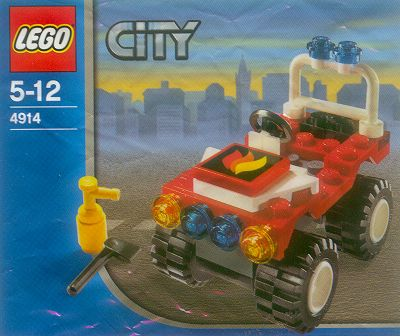 LEGO 4914 Fire Chief's Car polybag