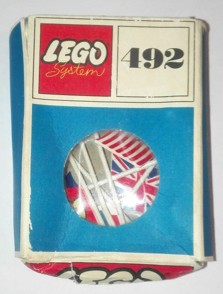 LEGO 492-2 Nordic and American Flags