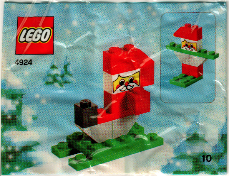 LEGO 4924-11 Advent Calendar 2004, Creator (Day 10) - Sledding Santa