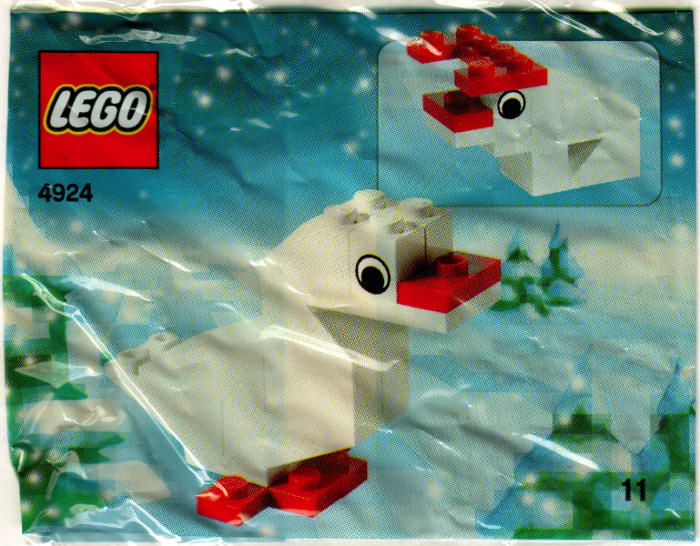 LEGO 4924-12 Advent Calendar 2004, Creator (Day 11) - Goose