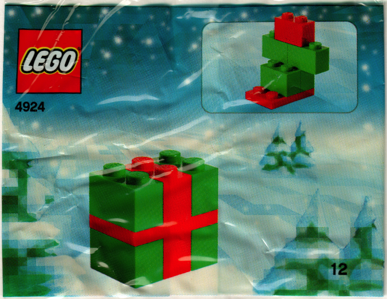 LEGO 4924-13 Advent Calendar 2004, Creator (Day 12) - Green Present