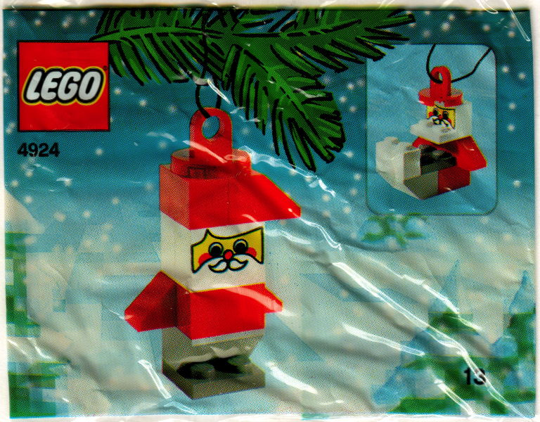 LEGO 4924-14 Advent Calendar 2004, Creator (Day 13) - Santa Ornament