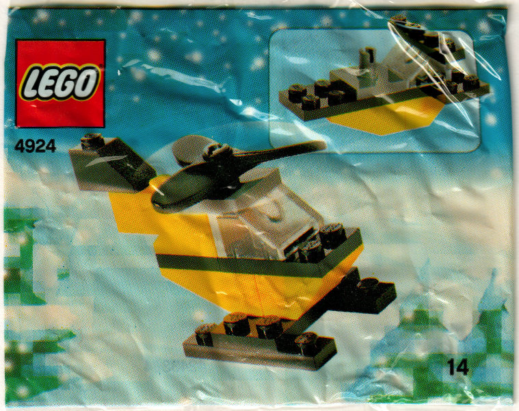 LEGO 4924-15 Advent Calendar 2004, Creator (Day 14) - Helicopter