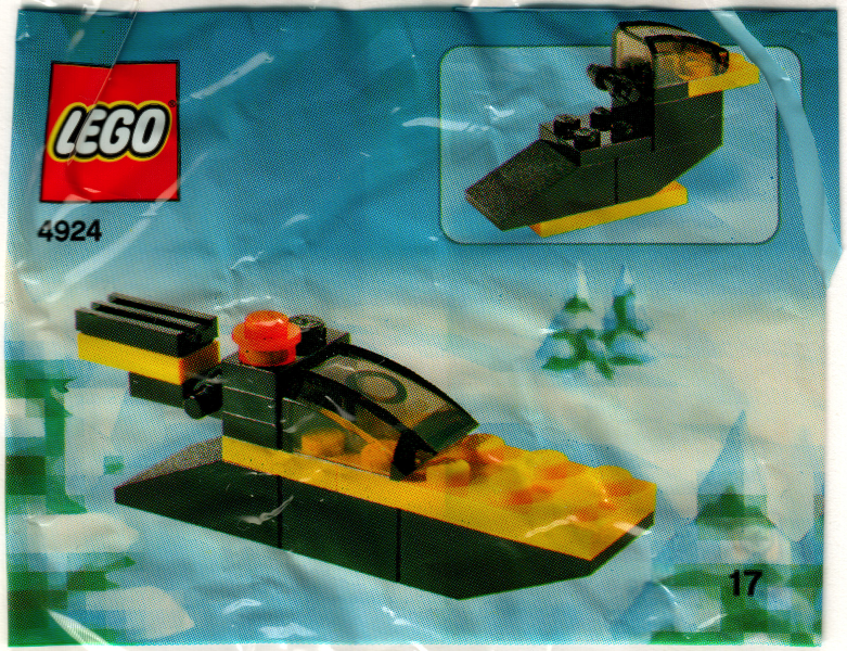 LEGO 4924-18 Advent Calendar 2004, Creator (Day 17) - Speedboat