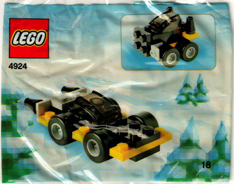 LEGO 4924-19 Advent Calendar 2004, Creator (Day 18) - Racing Car