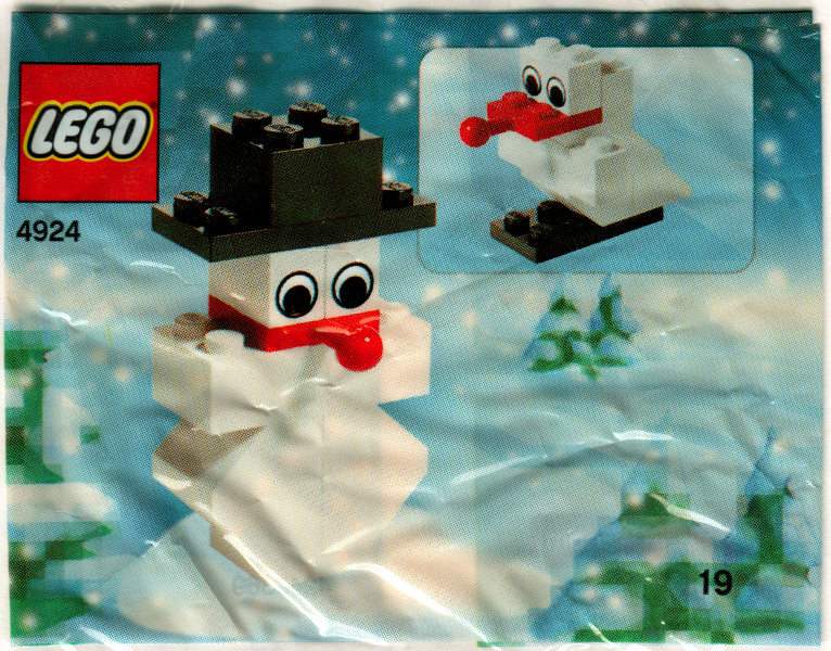 LEGO 4924-20 Advent Calendar 2004, Creator (Day 19) - Snowman