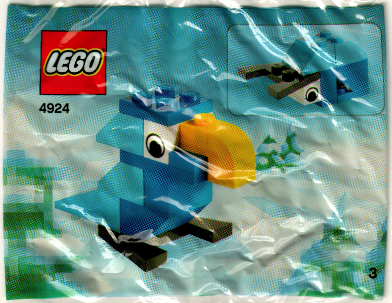 LEGO 4924-4 Advent Calendar 2004, Creator (Day  3) - Parrot