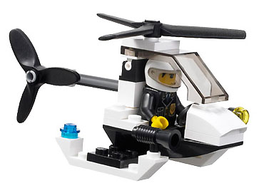 LEGO 4991 Police Helicopter polybag
