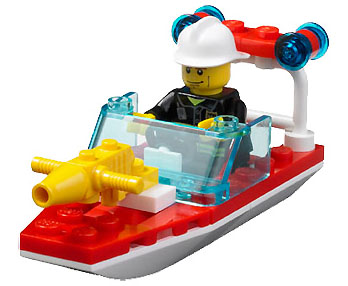 LEGO 4992 Fire Boat polybag
