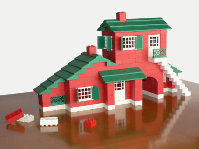 LEGO 5-4 Large House Set
