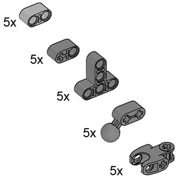 LEGO 5003117 Technic Specialty Beams